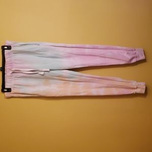 Sunset Glow Womens Tie Dye Pants Size Small